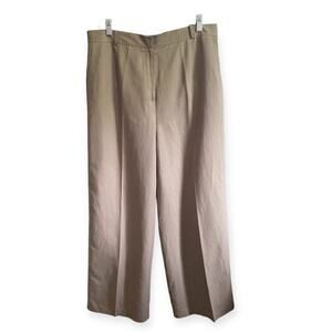Talbots Tan Wide Leg Pants